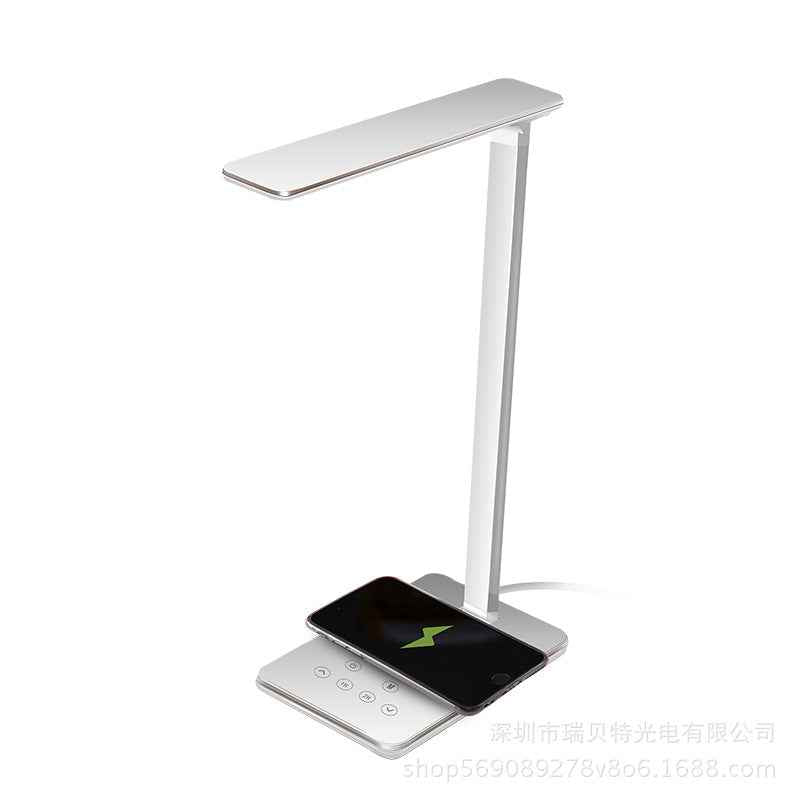 Wireless Charging LED Desk Lamp | Minimalist Bedside & Workspace Light