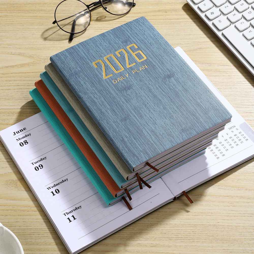 A5 Slim Leather Weekly Planner