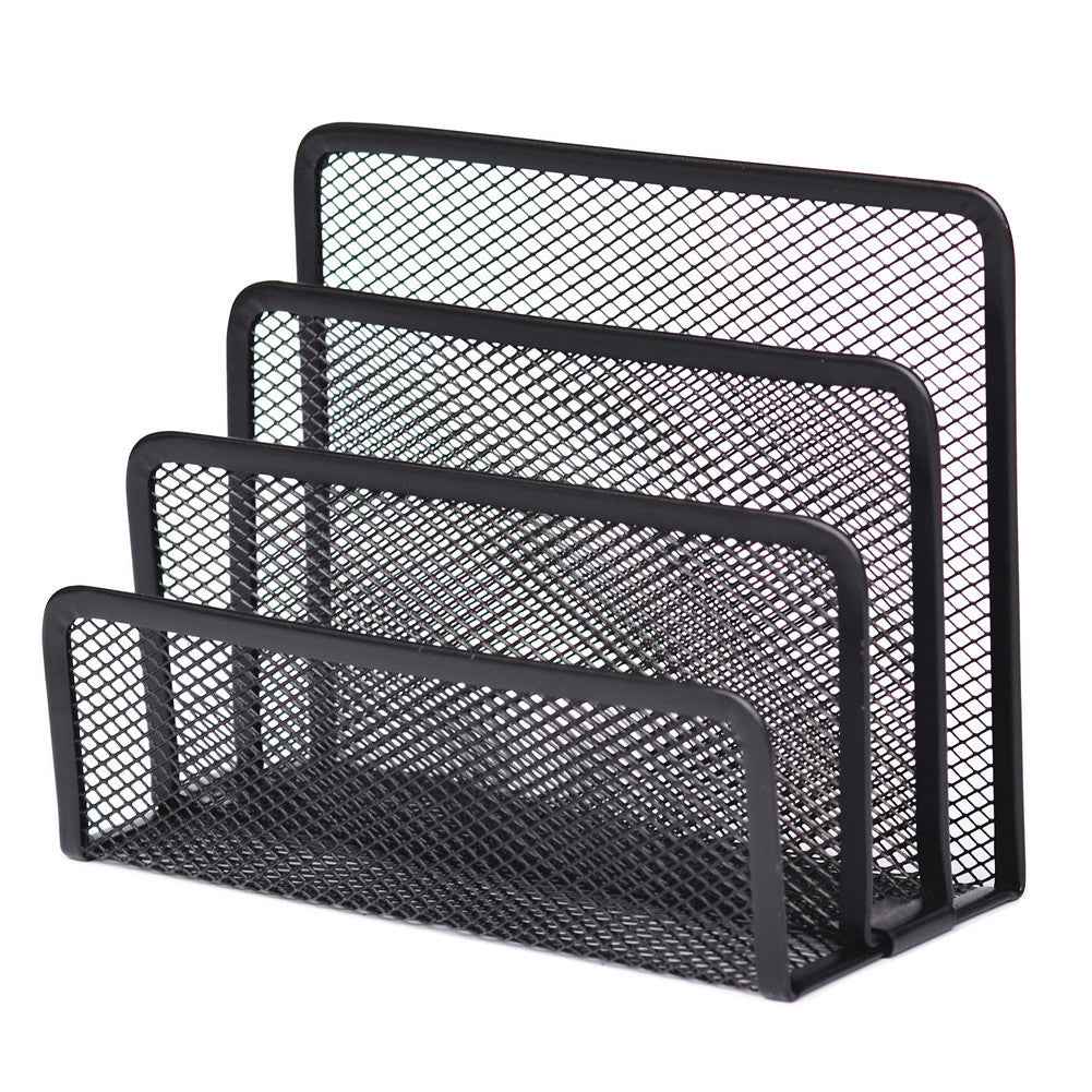 Metal Mesh Desk Organizer Shelf
