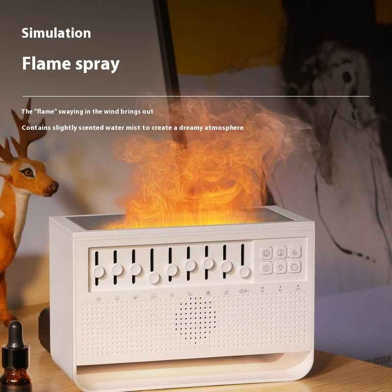 White Noise Flame Aroma Diffuser