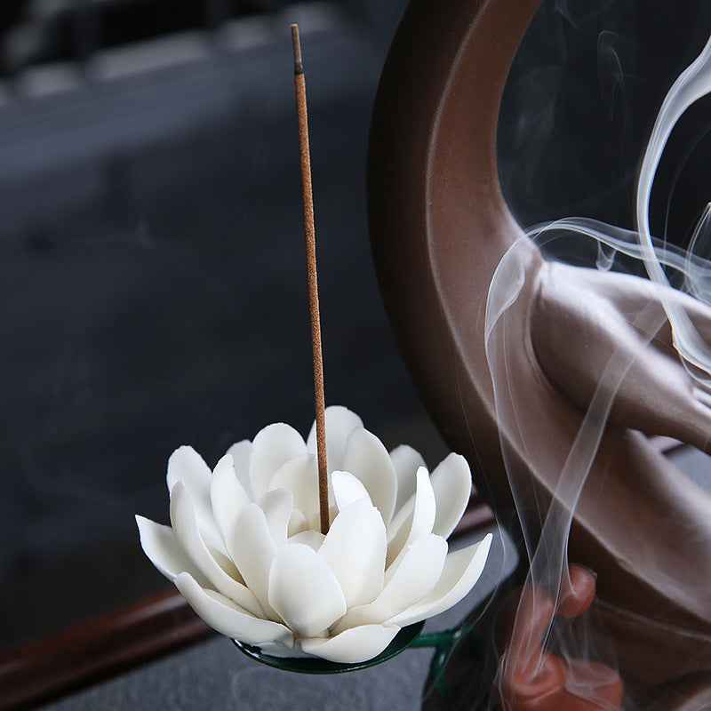 Zen bergamot sandalwood incense burner