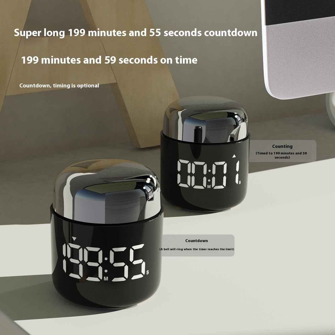 Creative LED Rotary Productivity Timer