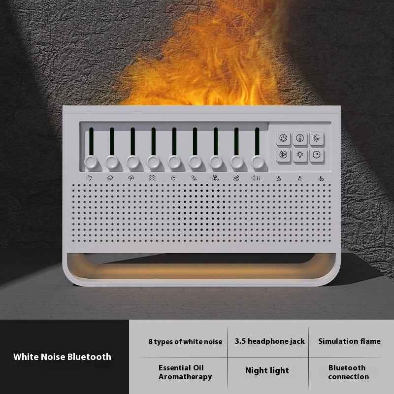 White Noise Flame Aroma Diffuser