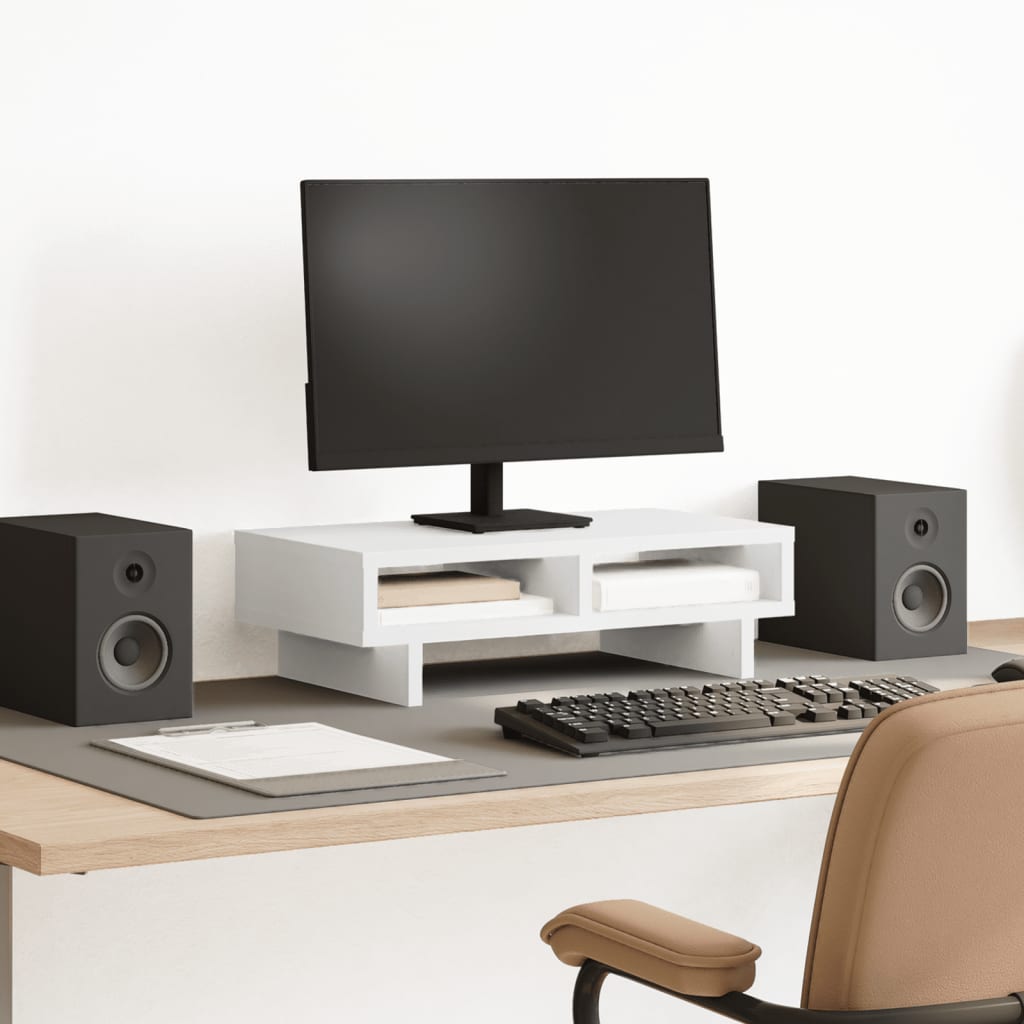 Wooden Monitor Stand - The Focus Chamber
