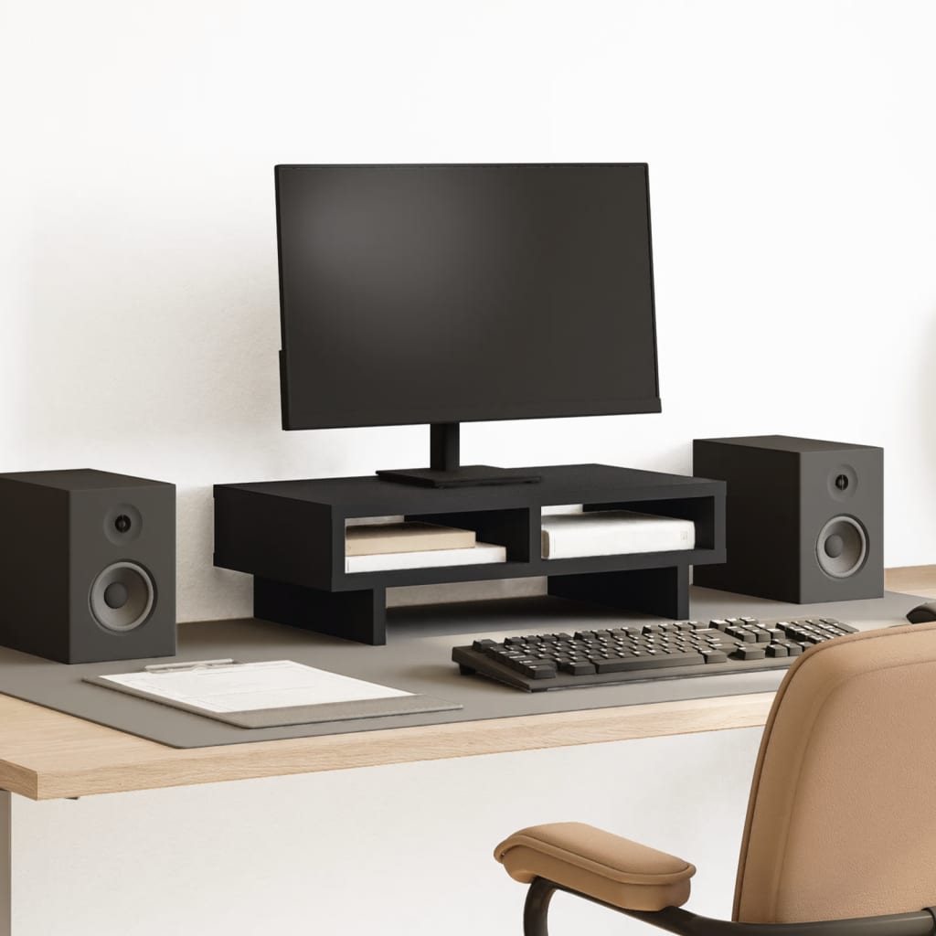 Wooden Monitor Stand - The Focus Chamber